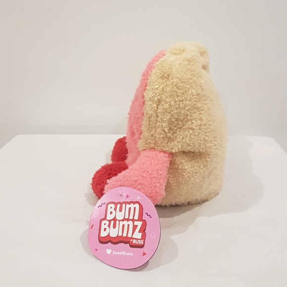 SweetBumz Casey the Heart Shaped Cookie 7.5" Valentines Bumbumz - Picture 2 of 4